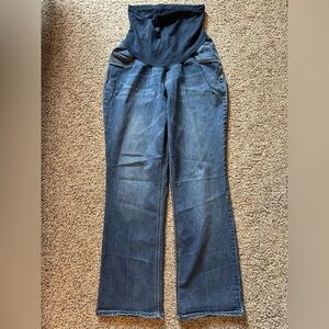 Jessica Simpson Dark Blue Jeans Plus Size Maternity